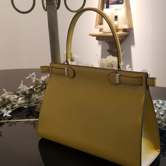 Gone Baby Gone...Tory Burch Lee Radziwill Satchel Large - Picture 3 of 12